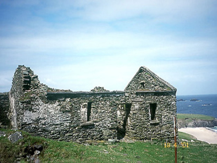 Tigh Muirs Ó Suilleabháin [Maurice O'Sullivan's House], GREAT-BLASKET ISLAND, An Blascaod Mór [Great Blasket Island],  Co. KERRY