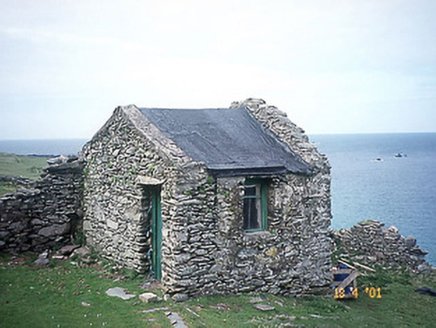 Tigh an Rí [The King's House], GREAT-BLASKET ISLAND, An Blascaod Mór [Great Blasket Island],  Co. KERRY