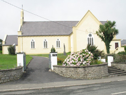 Séipéal Realt na Mara [Catholic Church of Our Lady Star of the Sea], Bóthar an Chósta [Coast Road], An tSráid Ard [High Street], ROUNDSTONE, Cloch na Rón [Roundstone],  Co. GALWAY