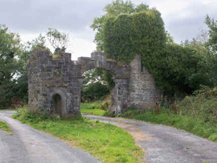 Menlough Castle, MENLOUGH, Mionlach [Menlough],  Co. GALWAY