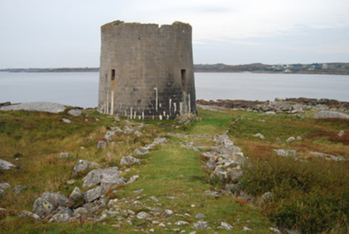 Túr Martello Ros an Mhíl [Rossaveel Martello Tower], ROSSAVEEL,  Co. GALWAY