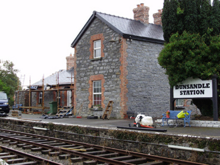 Dunsandle Railway Station, CARROWKEEL (ATHENRY BY),  Co. GALWAY