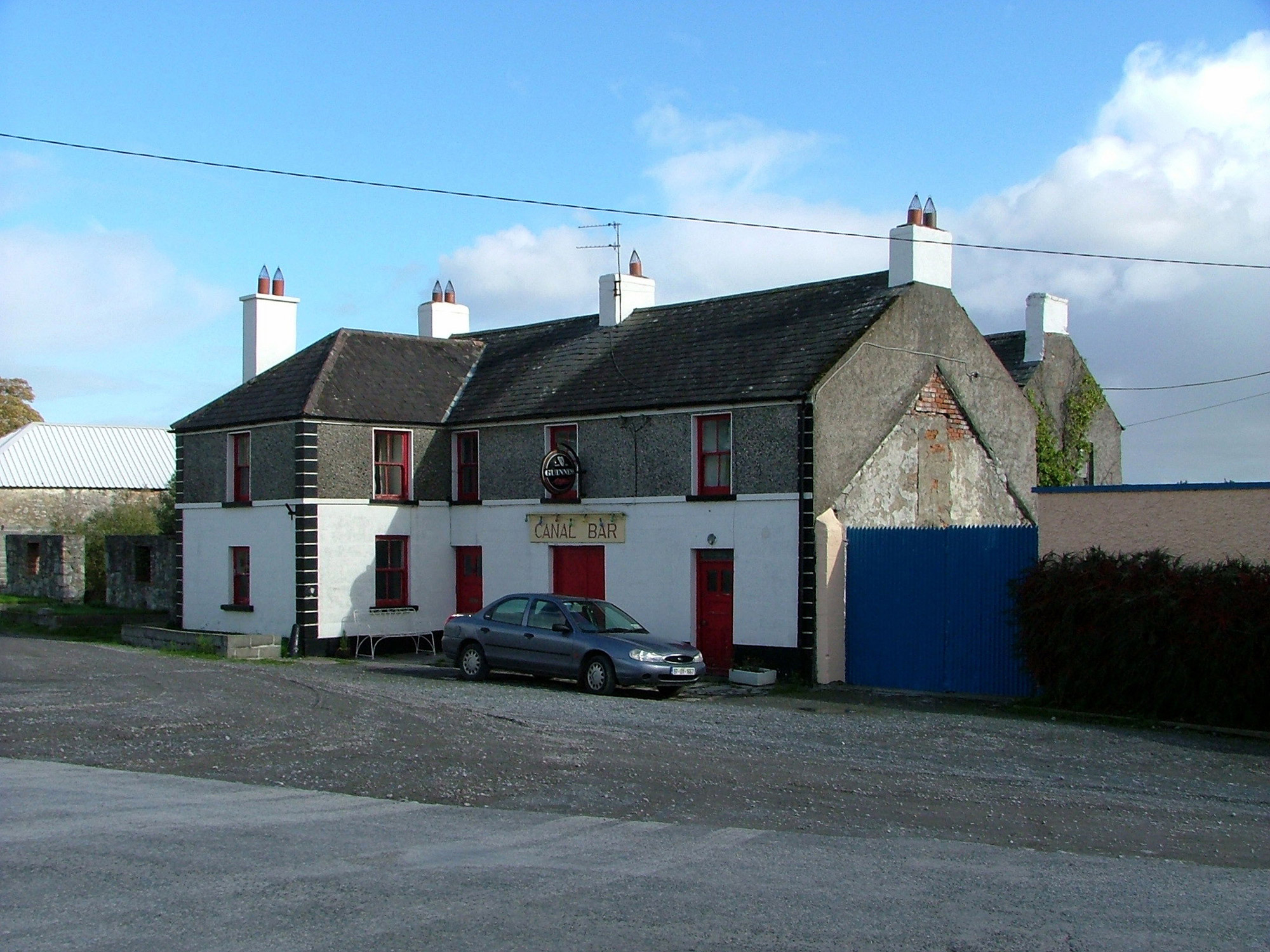 Canal Bar Clonony Beg Shannon Harbour County Offaly Buildings Of Ireland