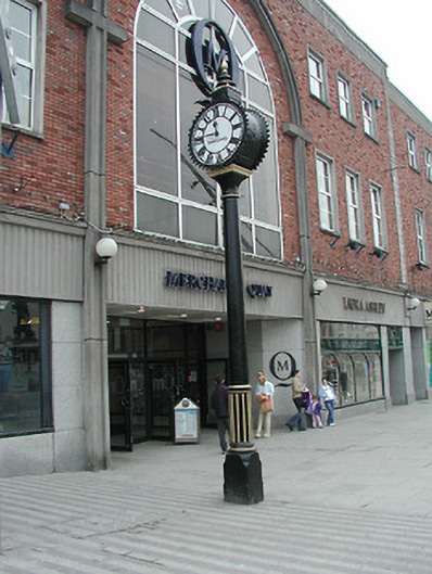 Irish Mantle clock by James Mangan, Cork 