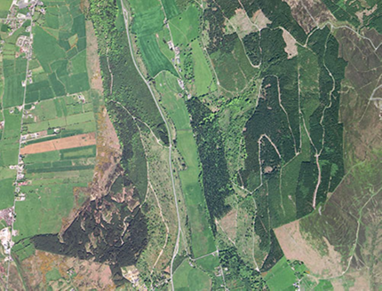 Small aerial image